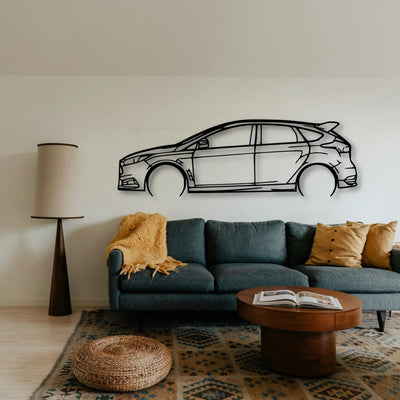 Focus ST 2016 Classic Silhouette Metal Wall Art - Tinvibe