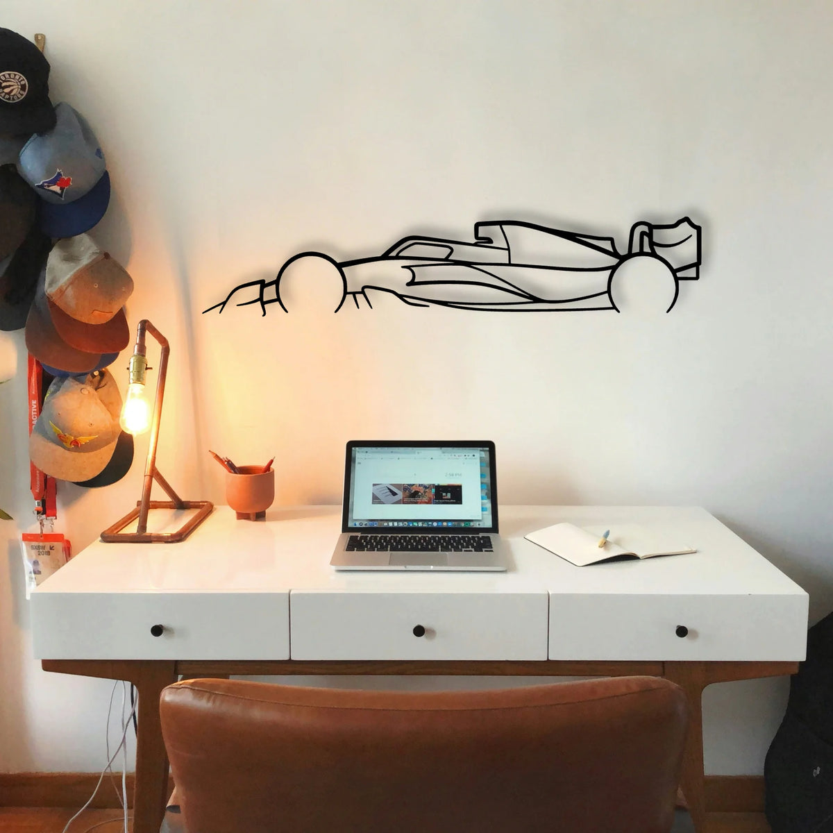 Formula ONE 2022 2023 F1 Classic Silhouette Metal Wall Art - Tinvibe