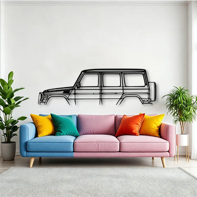 G550 2012 Classic Silhouette Metal Wall Art - Tinvibe