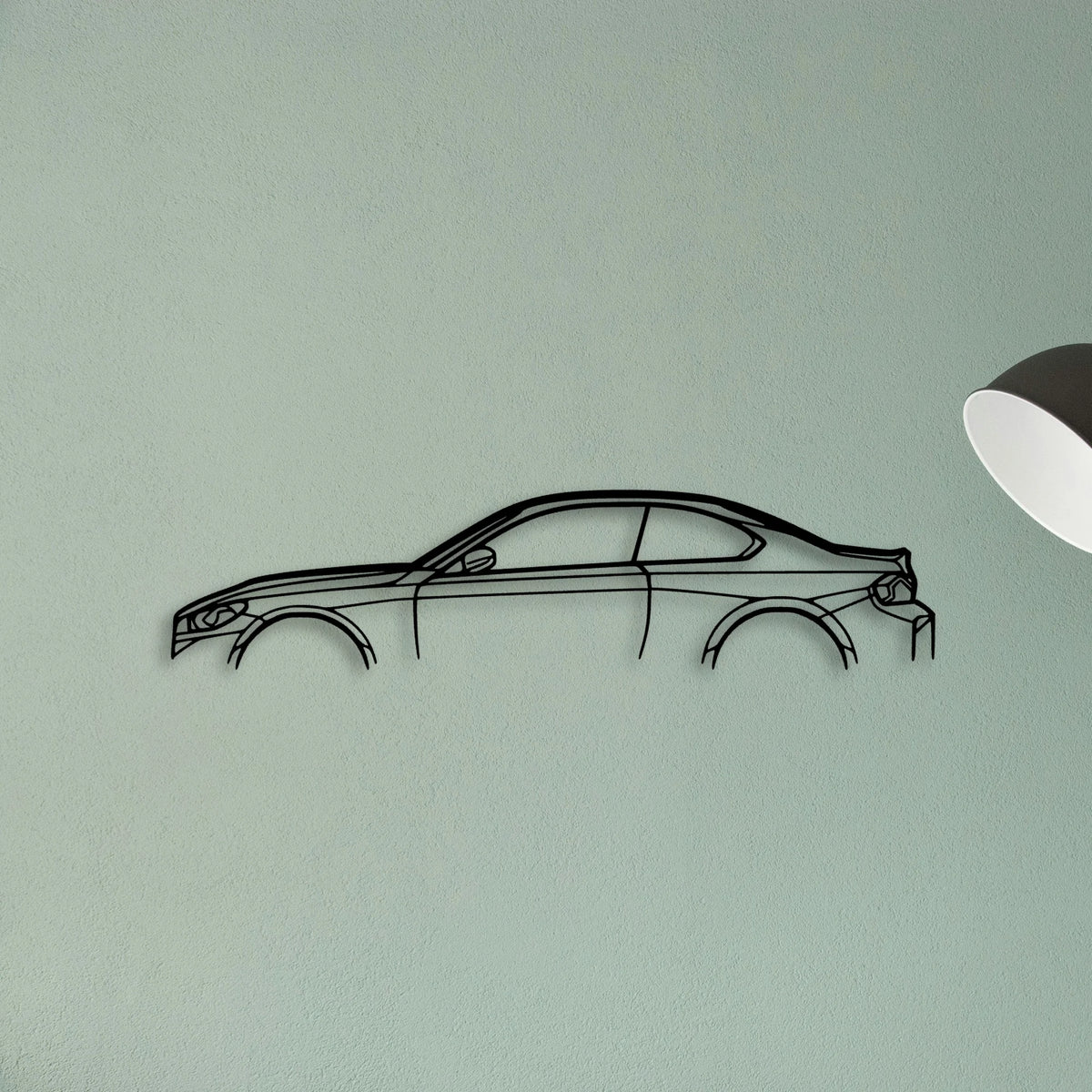 G87 M2 2023 Classic Silhouette Metal Wall Art - Tinvibe