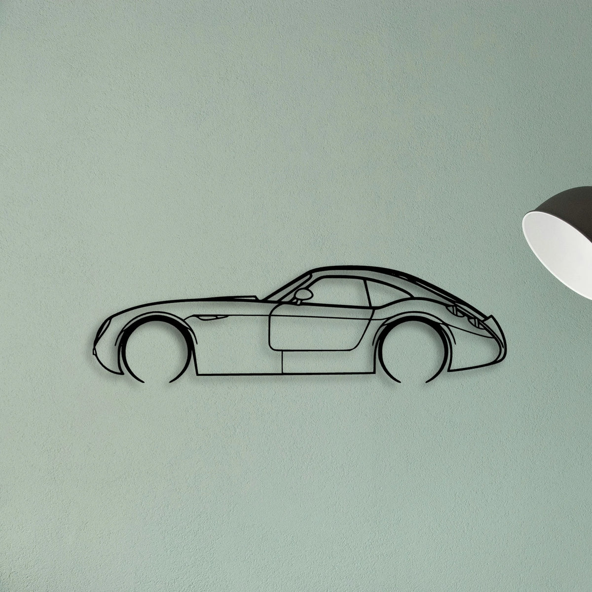 GT MF4 Classic Silhouette Metal Wall Art - Tinvibe