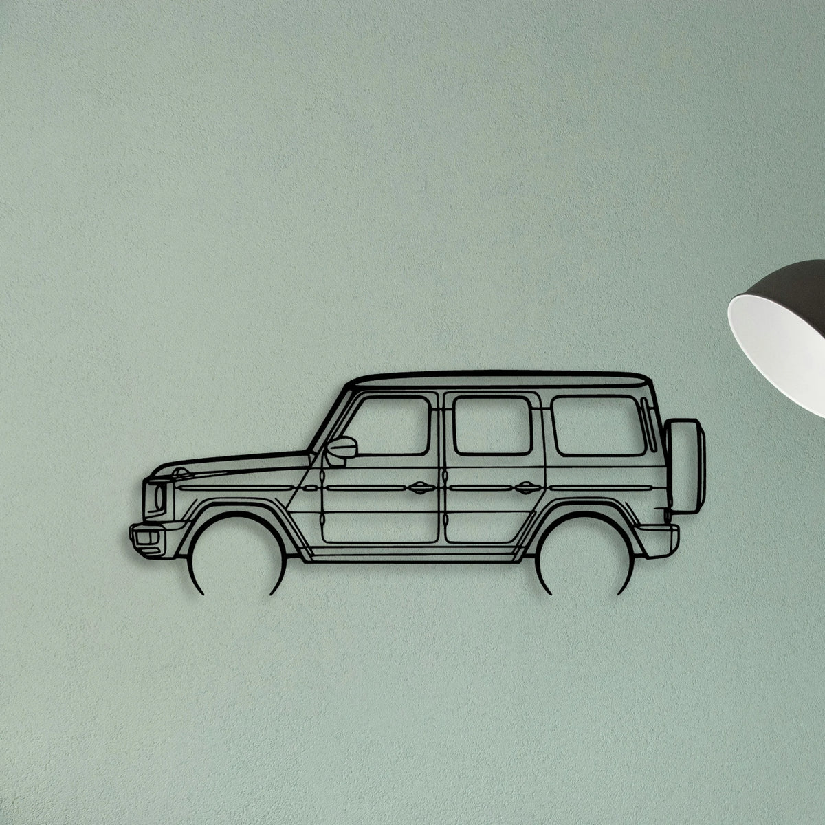 G Class 2020 Classic Silhouette Metal Wall Art - Tinvibe
