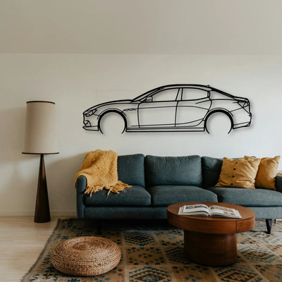 Ghibli 2015 Classic Silhouette Metal Wall Art - Tinvibe