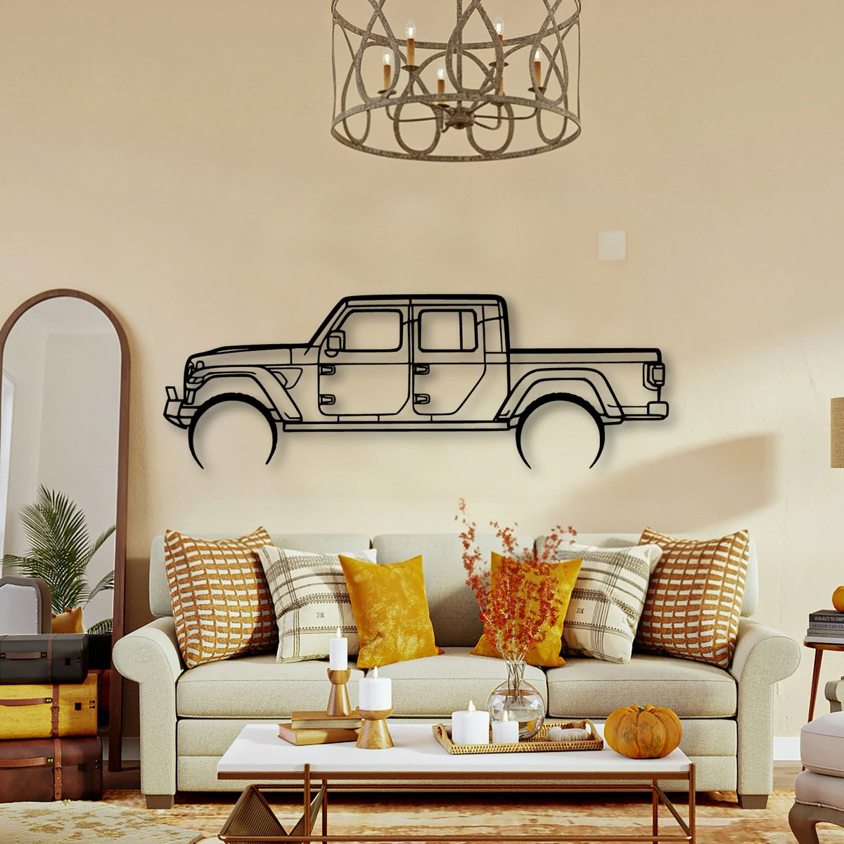 Gladiator 2 Classic Silhouette Metal Wall Art - Tinvibe