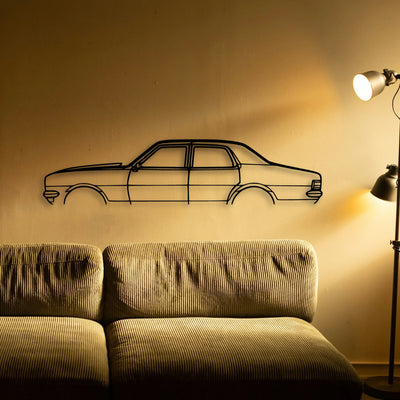 HT 1970 Classic Silhouette Metal Wall Art - Tinvibe