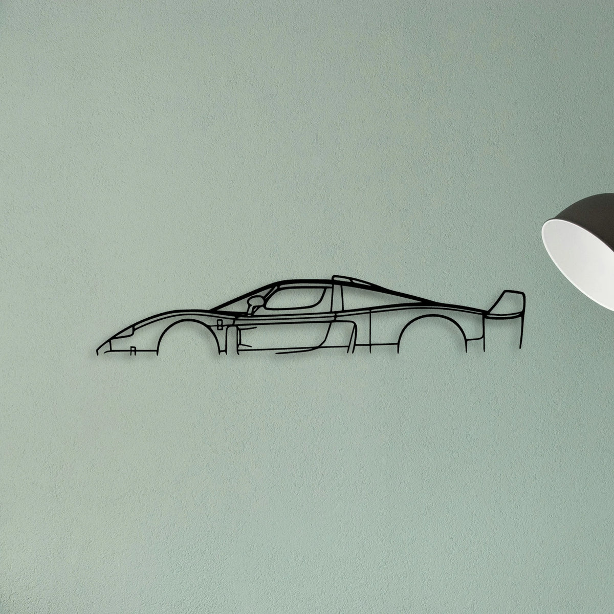 MC12 Classic Silhouette Metal Wall Art - Tinvibe