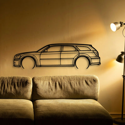 Magnum RT 2005 Classic Silhouette Metal Wall Art - Tinvibe