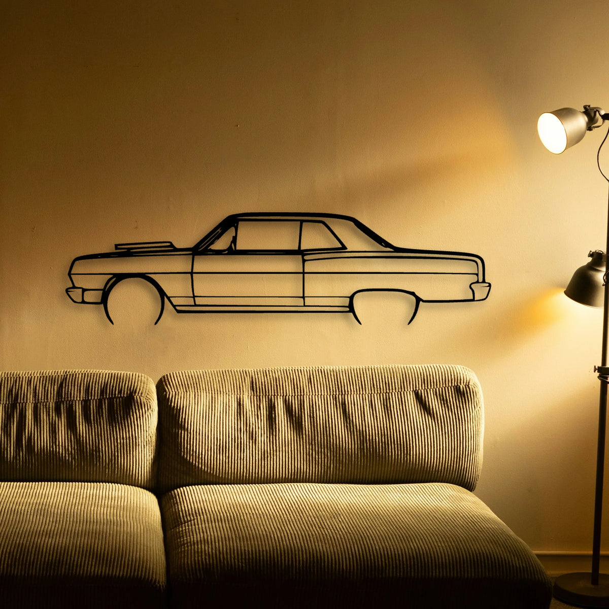 Mali SS 1965 Classic Silhouette Metal Wall Art - Tinvibe