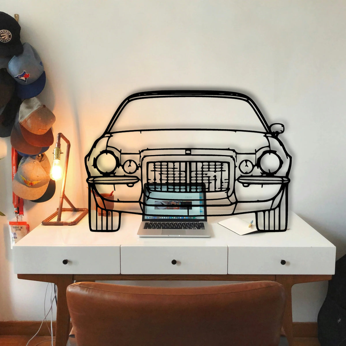 Maro Z28 1972 Classic Silhouette Metal Wall Art - Tinvibe