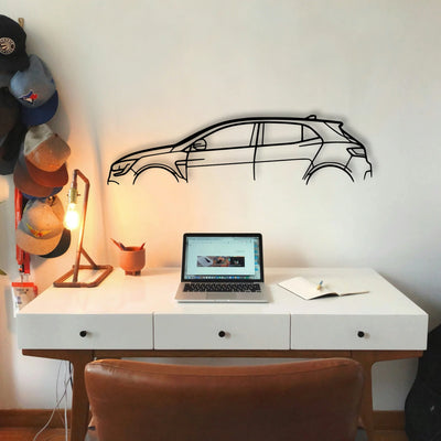 Megane RS Classic Silhouette Metal Wall Art - Tinvibe
