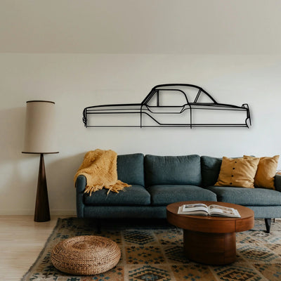 Metropolitan 1956 Classic Silhouette Metal Wall Art - Tinvibe