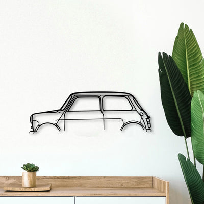 Mini Classic Silhouette Metal Wall Art - Tinvibe