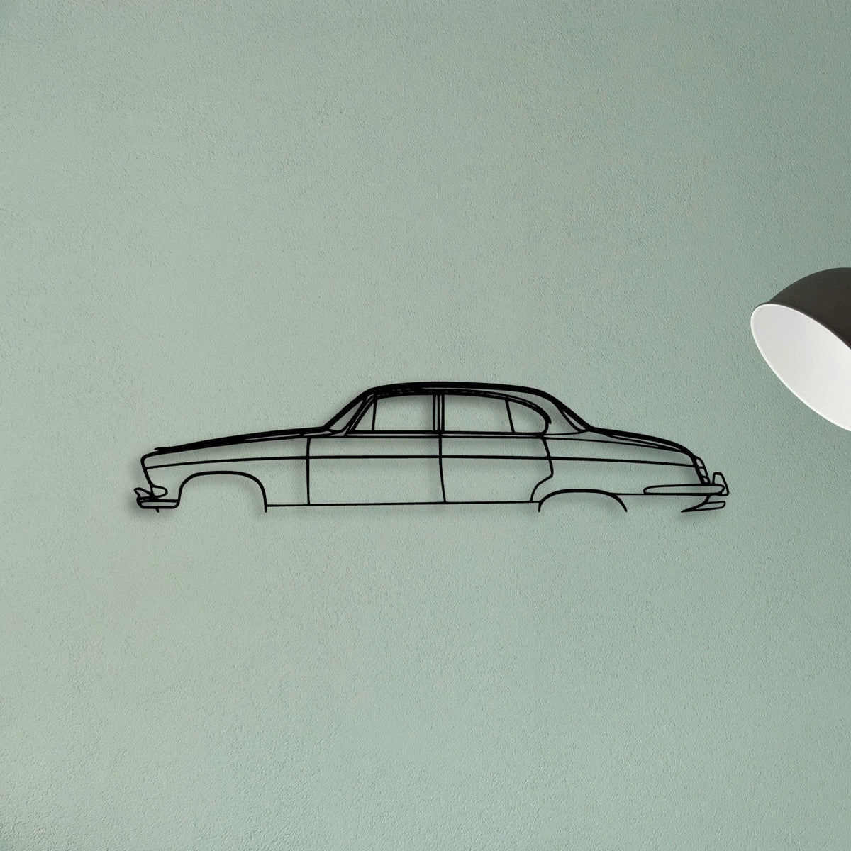 MK10 1965 Classic Silhouette Metal Wall Art - Tinvibe