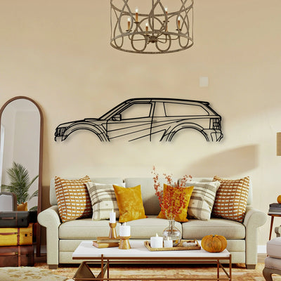 Nemesis 2007 Classic Silhouette Metal Wall Art - Tinvibe