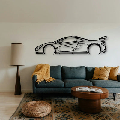 P1 Classic Silhouette Metal Wall Art - Tinvibe