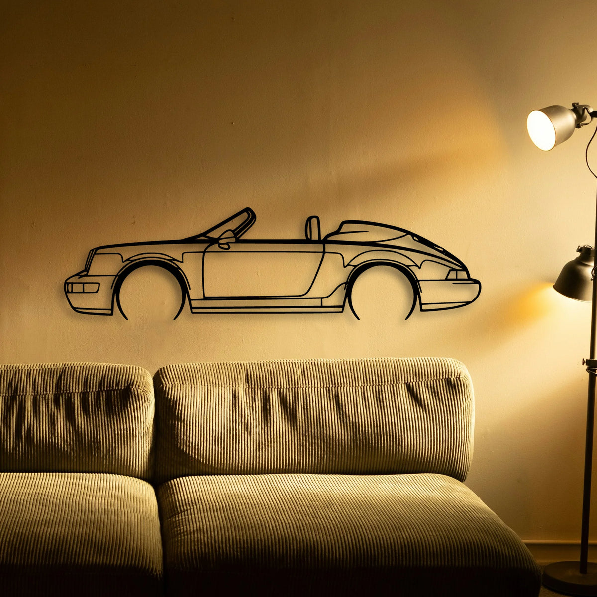 P Generation 3 2 Classic Silhouette Metal Wall Art - Tinvibe