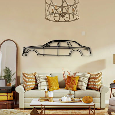 Phantom 2007 Classic Silhouette Metal Wall Art - Tinvibe