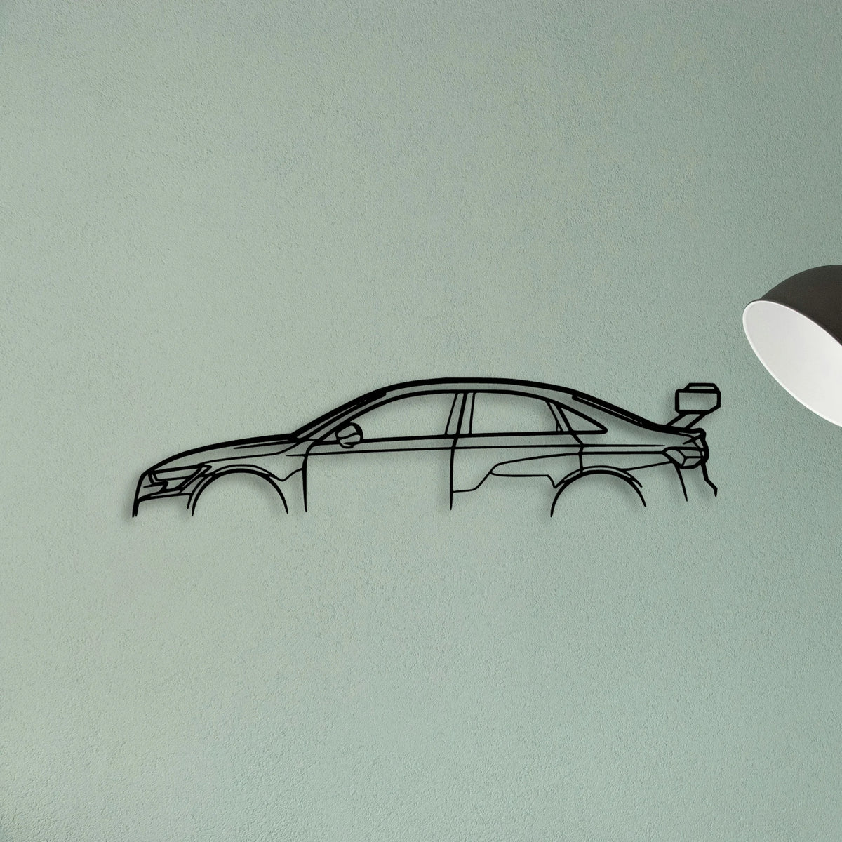 RS3 LMS TCR Classic Silhouette Metal Wall Art - Tinvibe