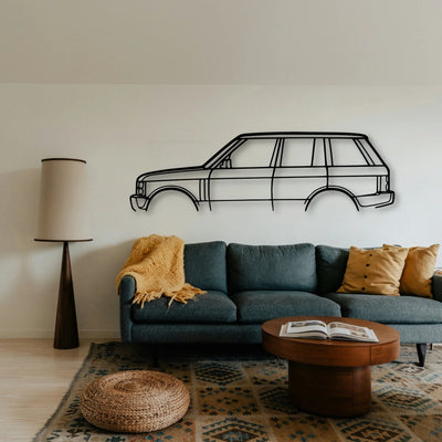 Range MK3 Classic Silhouette Metal Wall Art - Tinvibe