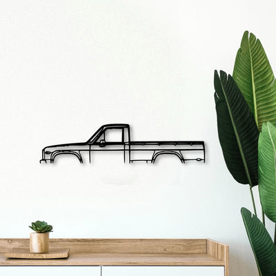 Repu 1974 Classic Silhouette Metal Wall Art - Tinvibe