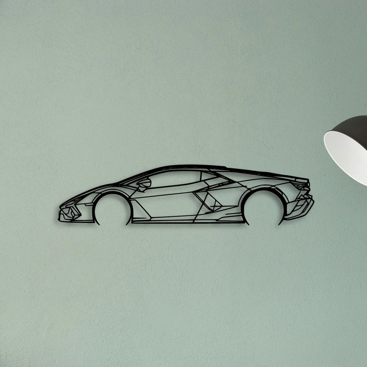 Revuelto Classic Silhouette Metal Wall Art - Tinvibe