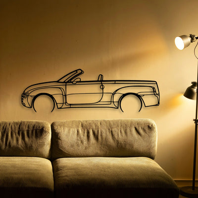 SSR 2 Classic Silhouette Metal Wall Art - Tinvibe
