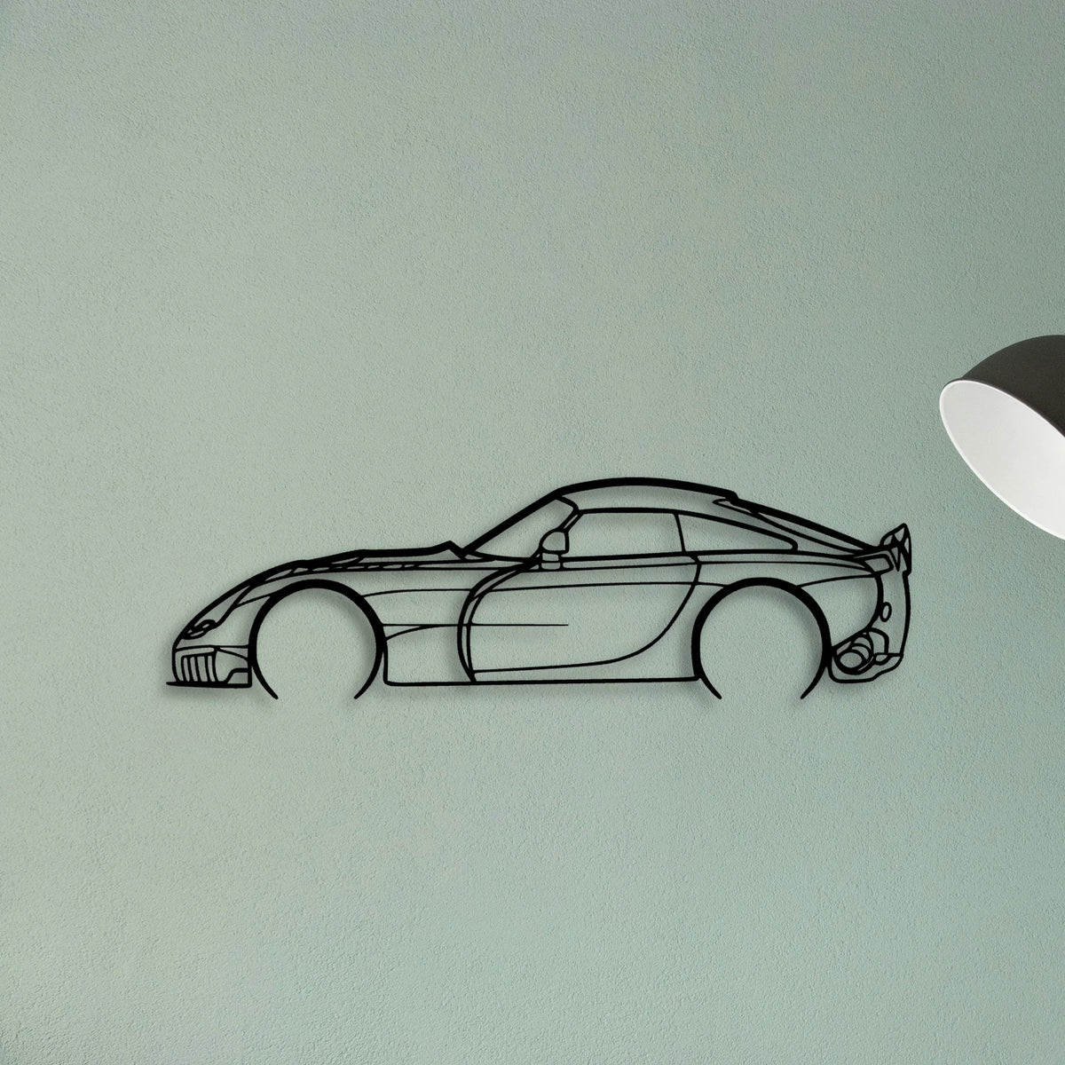 Sagaris 2005 Classic Silhouette Metal Wall Art - Tinvibe