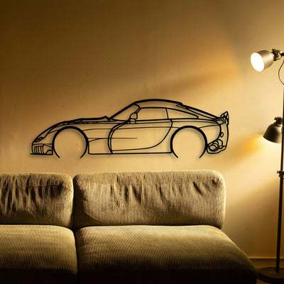 Sagaris 2005 Classic Silhouette Metal Wall Art - Tinvibe