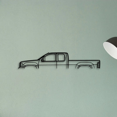 Sierra 2011 Classic Silhouette Metal Wall Art - Tinvibe