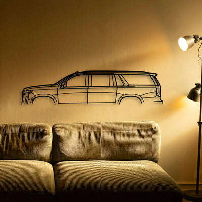 Slade Long 2022 Classic Silhouette Metal Wall Art - Tinvibe