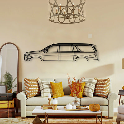 Slade Long 2022 Classic Silhouette Metal Wall Art - Tinvibe