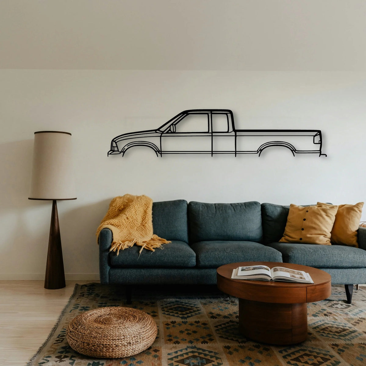 Sono 1989 Classic Silhouette Metal Wall Art - Tinvibe