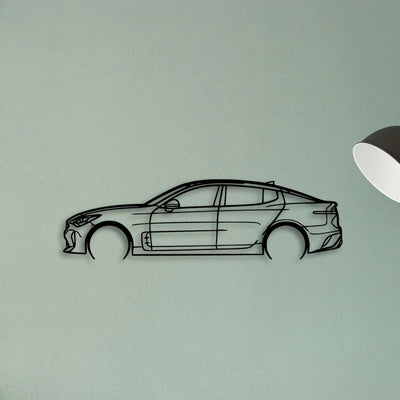 Stinger GTS 2019 Classic Silhouette Metal Wall Art - Tinvibe