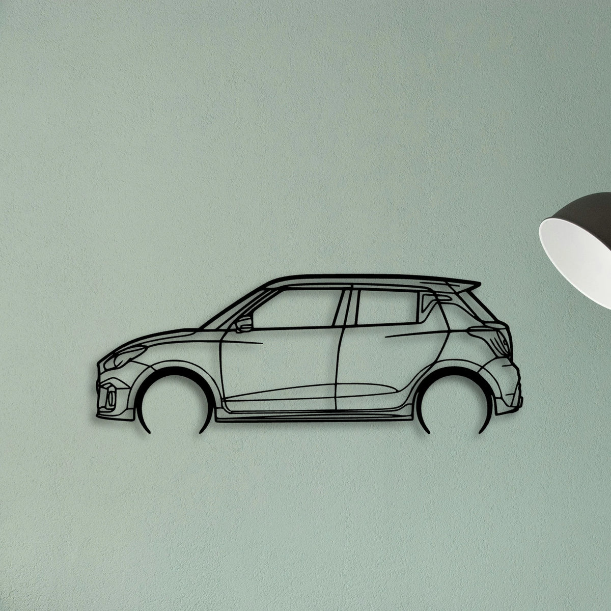 Swift Sport 2022 Classic Silhouette Metal Wall Art - Tinvibe