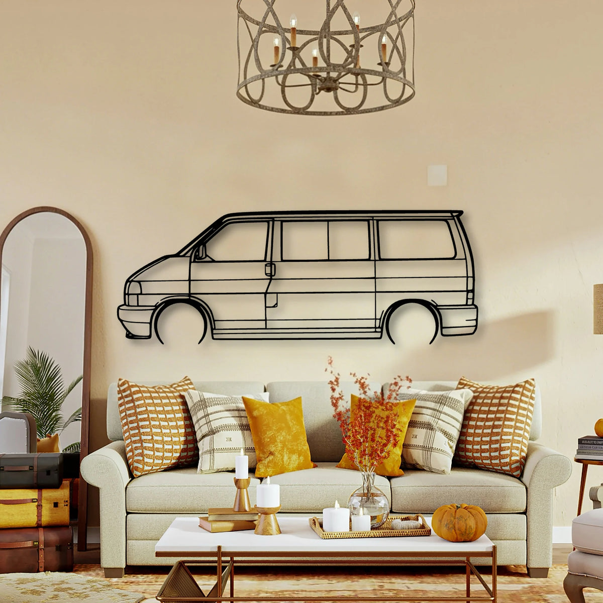 T4 1999 Classic Silhouette Metal Wall Art - Tinvibe