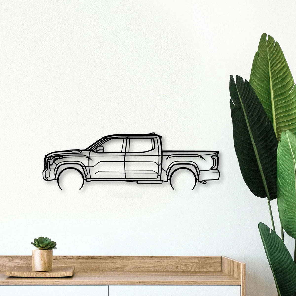 TUNDRA 2022 2 Classic Silhouette Metal Wall Art - Tinvibe