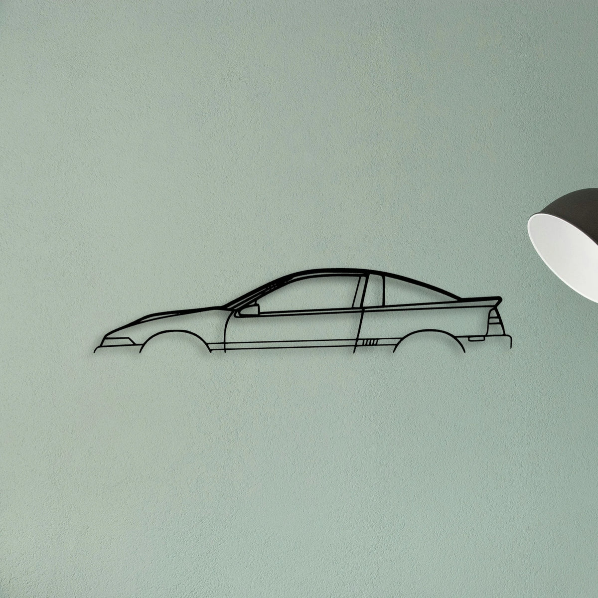 Talon 1991 Classic Silhouette Metal Wall Art - Tinvibe