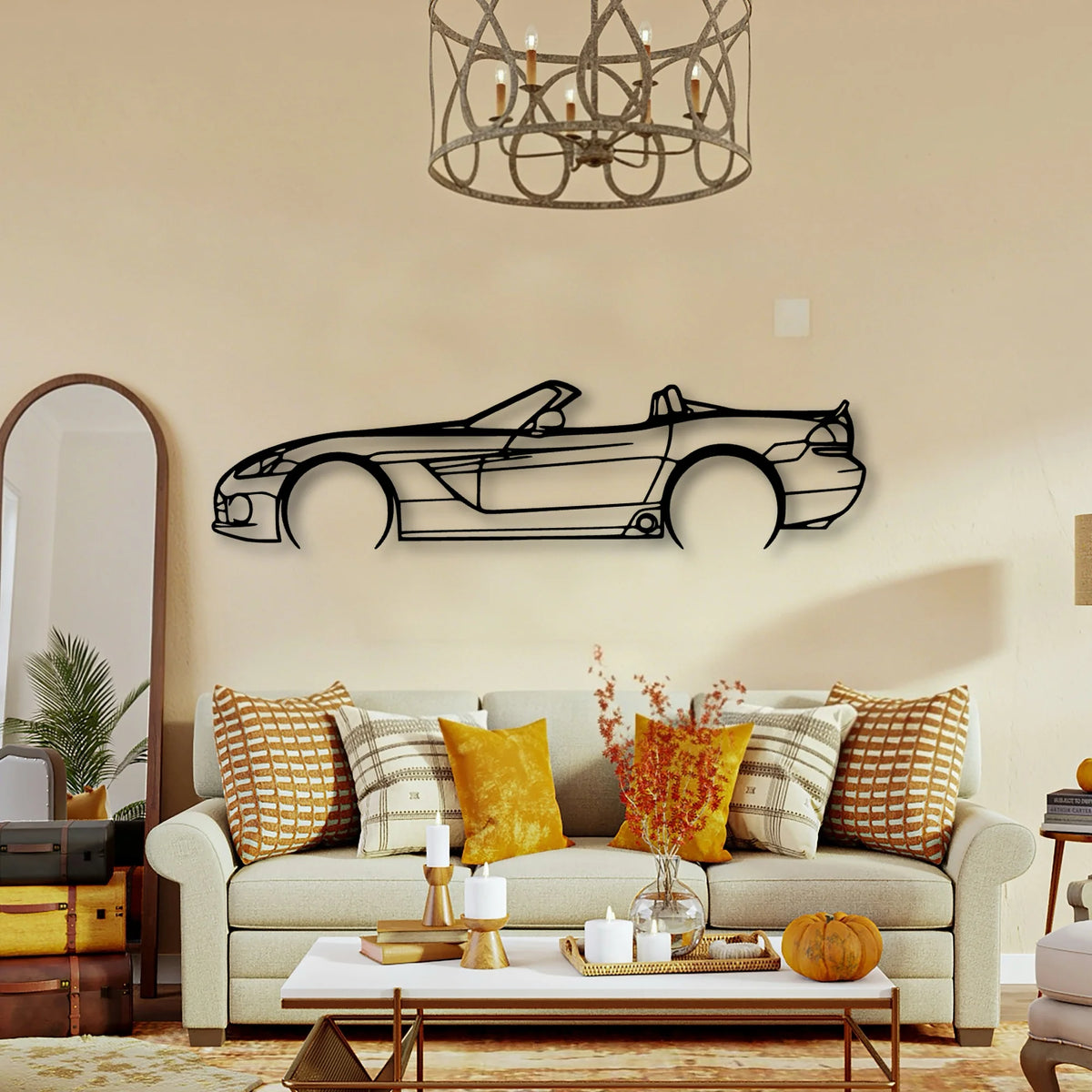 Viper 2005 Classic Silhouette Metal Wall Art - Tinvibe