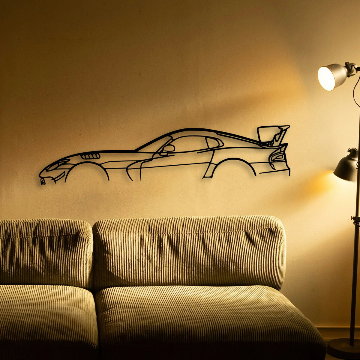 Viper ACR GEN 5 Classic Silhouette Metal Wall Art - Tinvibe