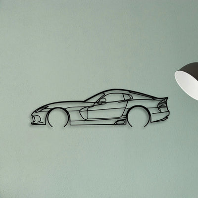 Viper GEN 5 Classic Silhouette Metal Wall Art - Tinvibe