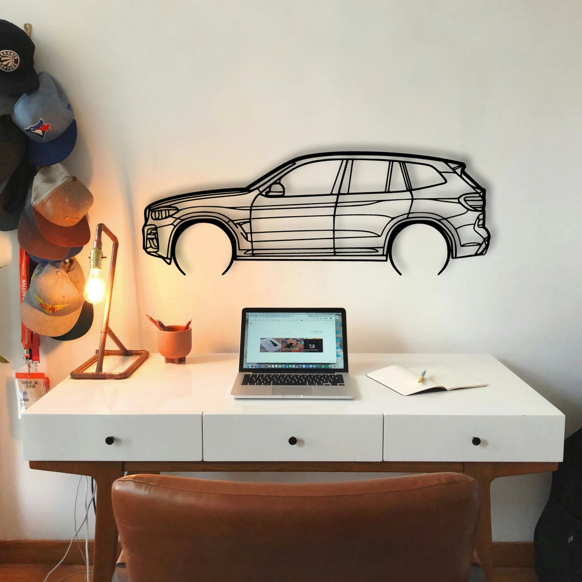 X3 M40I Classic Silhouette Metal Wall Art - Tinvibe