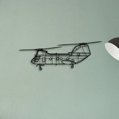A Star Ba 2 Classic Aircraft Silhouette Metal Wall Art - Tinvibe
