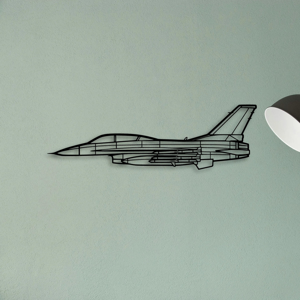 A185F Float Classic Aircraft Silhouette Metal Wall Art - Tinvibe