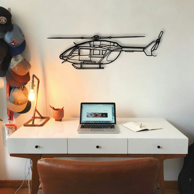 A300 600F Classic Aircraft Silhouette Metal Wall Art - Tinvibe