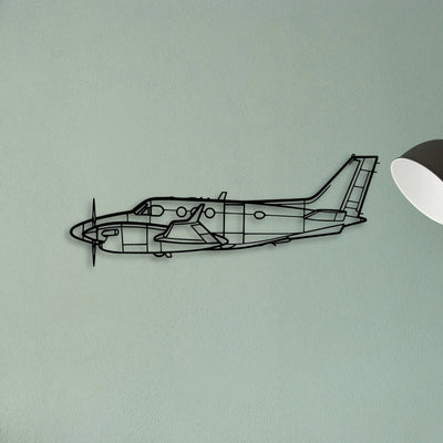 A320 CFM56 2 Classic Aircraft Silhouette Metal Wall Art - Tinvibe