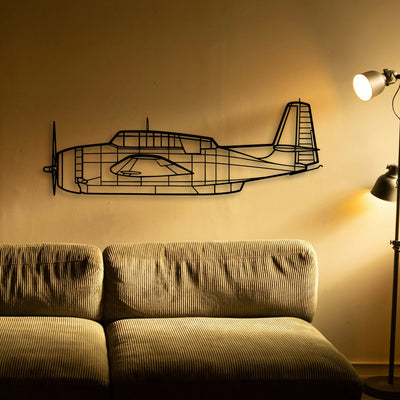 A400M Atlas Classic Aircraft Silhouette Metal Wall Art - Tinvibe