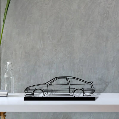 ae86 Silhouette Metal Art Stand - Tinvibe