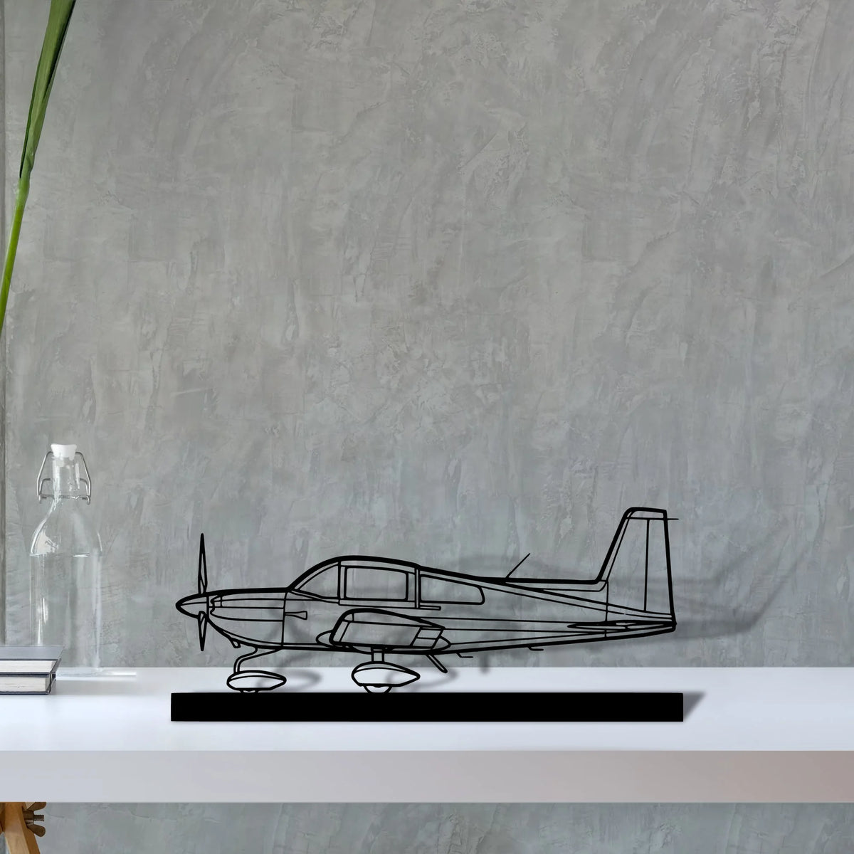 ag-5b-tiger Silhouette Metal Art Stand - Tinvibe