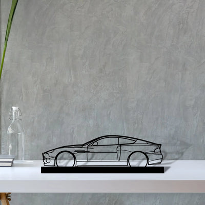 aston-vanquish-v12-2003 Silhouette Metal Art Stand - Tinvibe