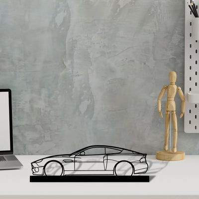 aston-vanquish-v12-2003 Silhouette Metal Art Stand - Tinvibe